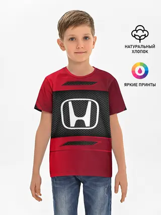 Детская базовая футболка / HONDA SPORT