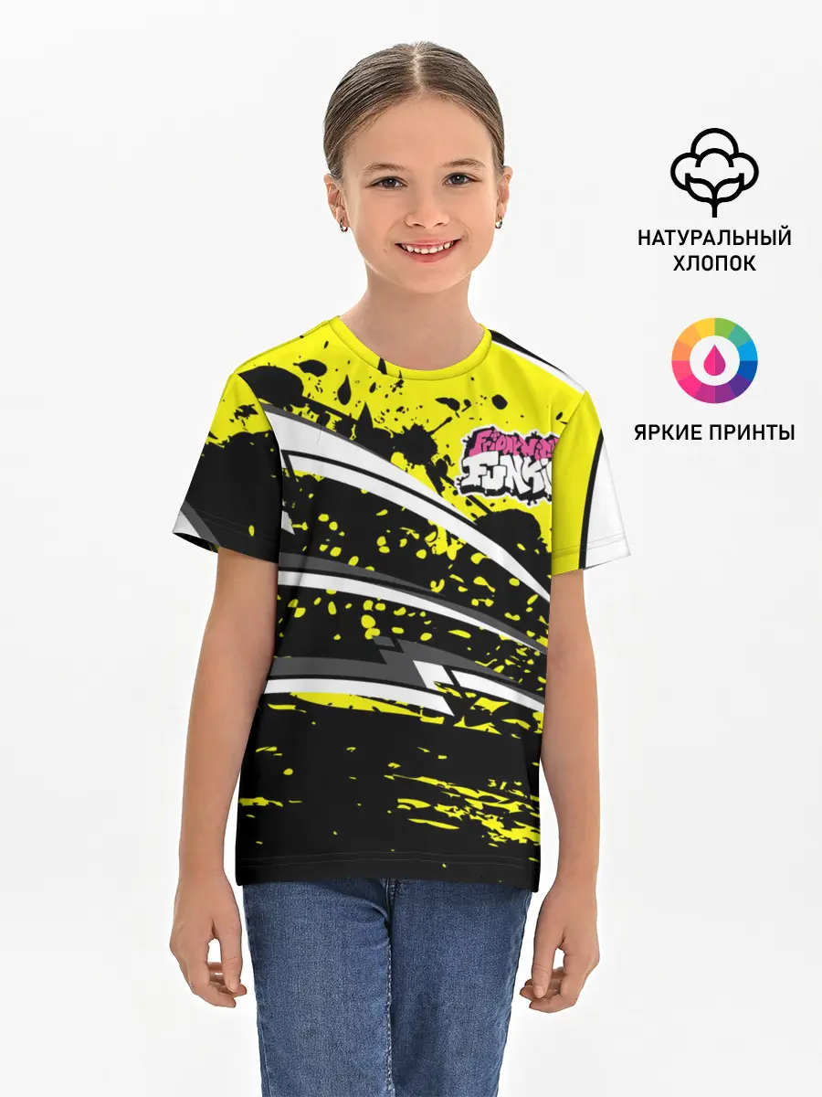 Детская базовая футболка / Friday Night Funkin