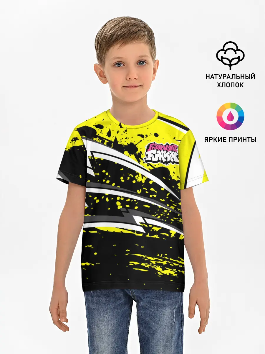 Детская базовая футболка / Friday Night Funkin