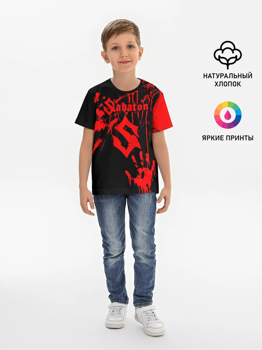 Детская базовая футболка / Sabaton