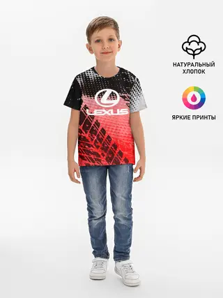 Детская базовая футболка / Lexus sport auto motors