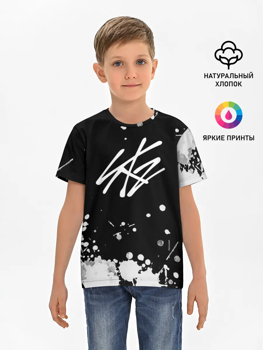 Детская базовая футболка / Stray Kids