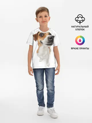 Детская базовая футболка / Собака
