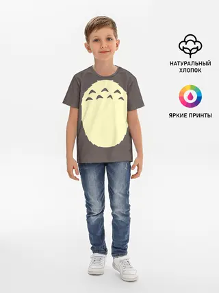 Детская базовая футболка / Животик Тоторо