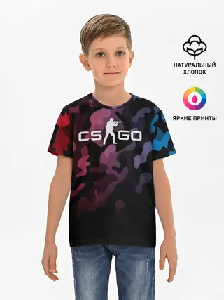 Детская базовая футболка / CS GO