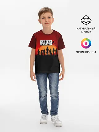 Детская базовая футболка / RDR 2