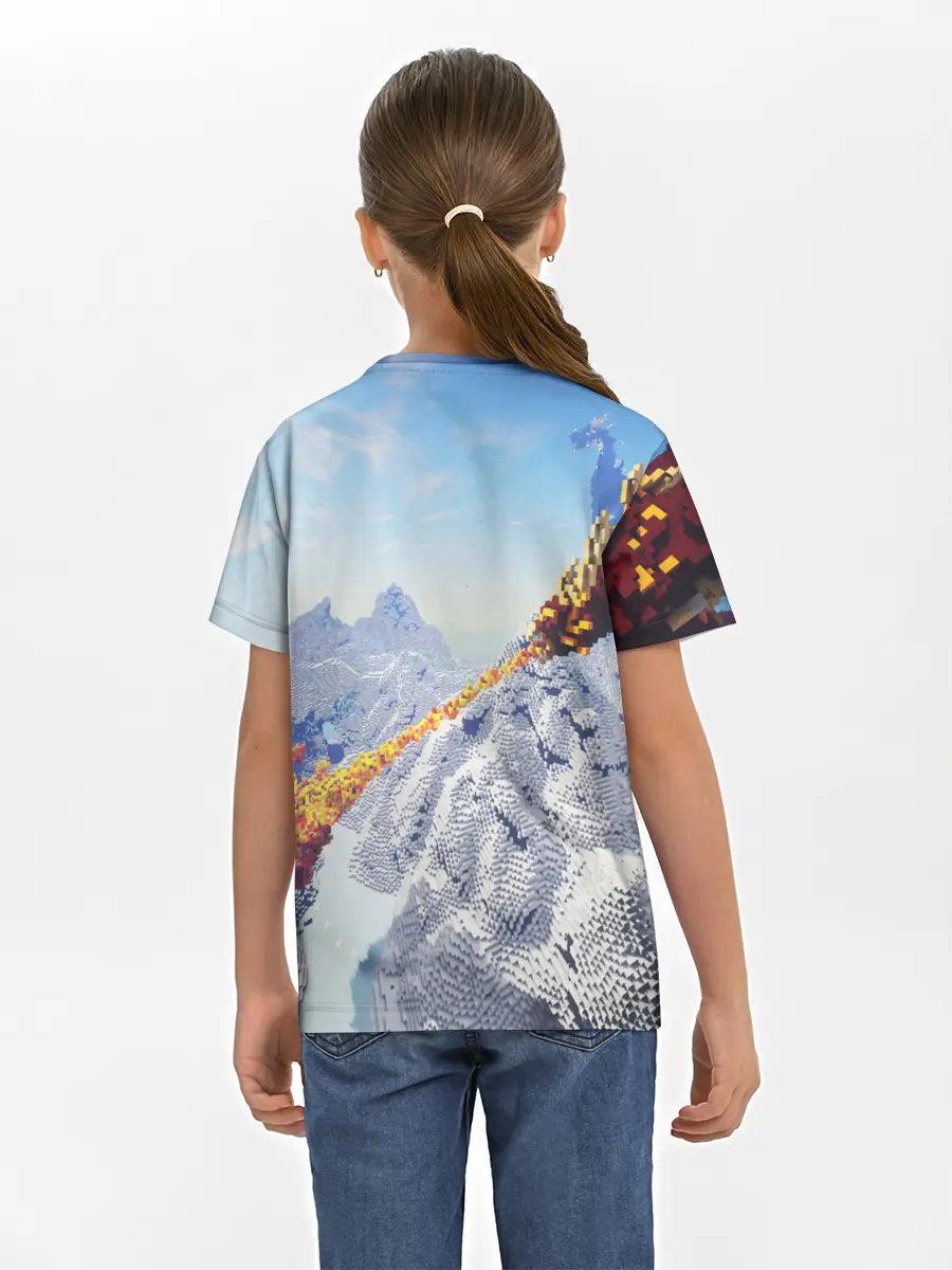 Детская базовая футболка / MINECRAFT