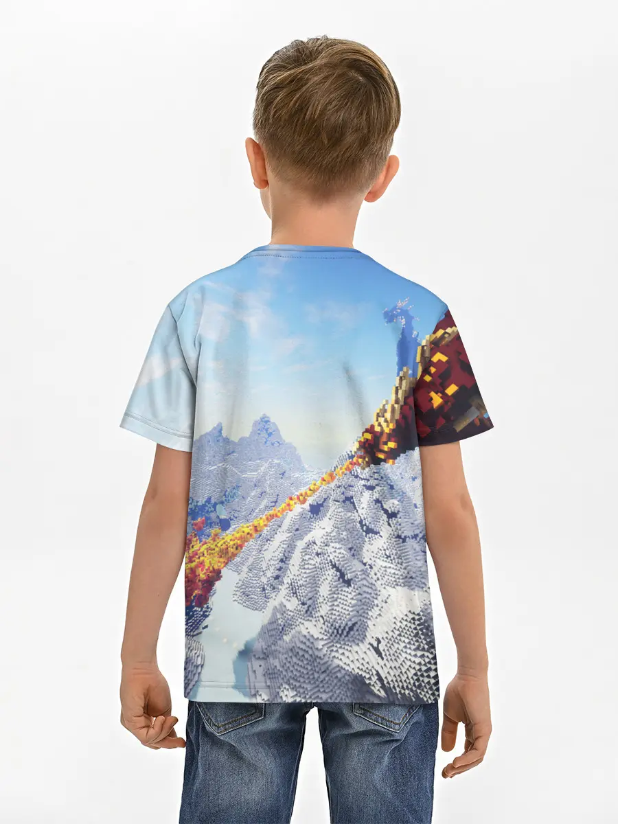 Детская базовая футболка / MINECRAFT