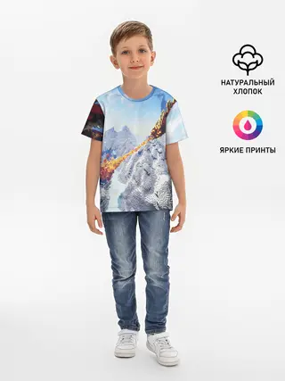 Детская базовая футболка / MINECRAFT