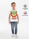 Детская базовая футболка / Герб СССР