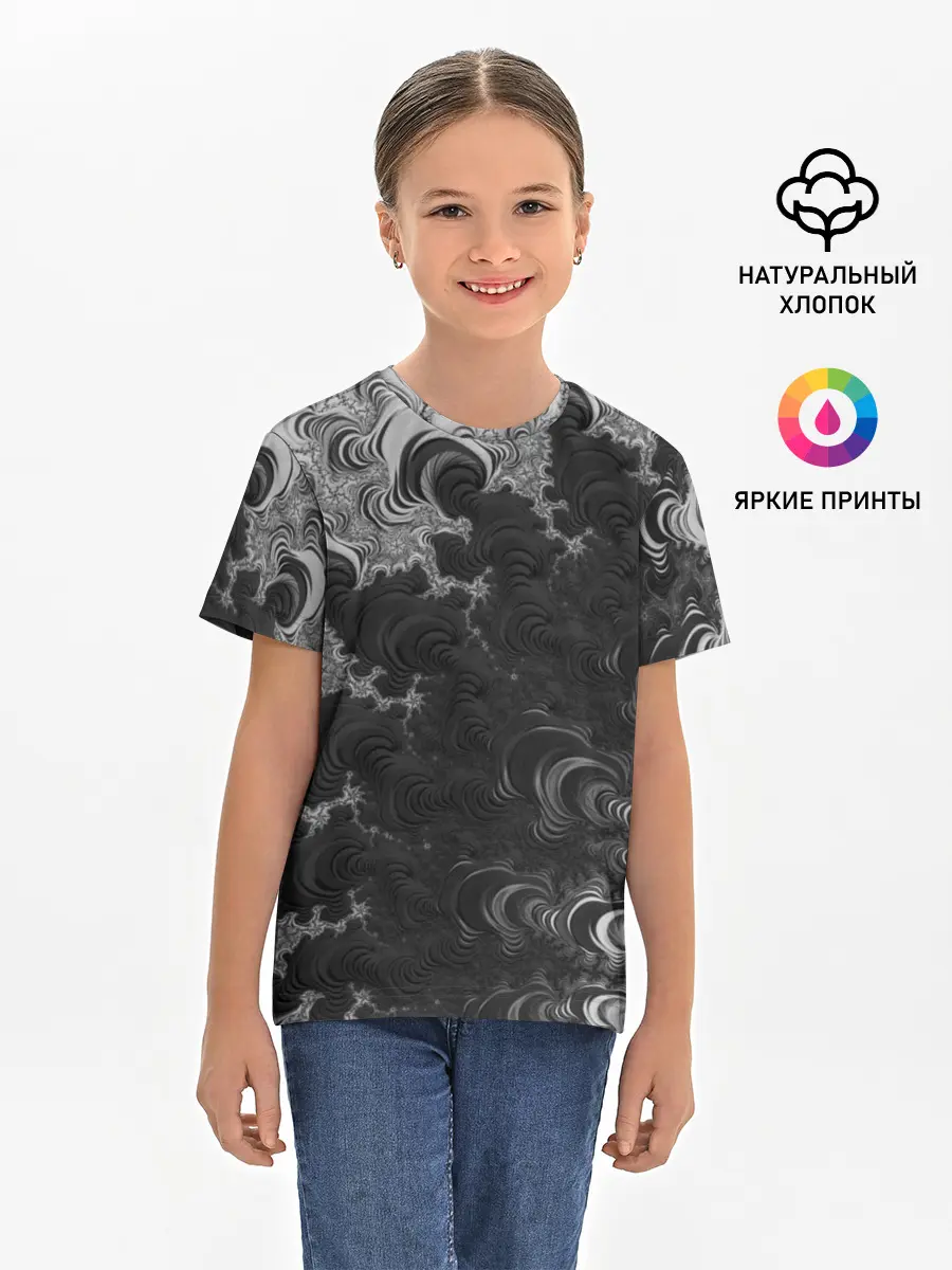 Детская базовая футболка / Абстракция