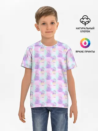 Детская базовая футболка / Рыбы