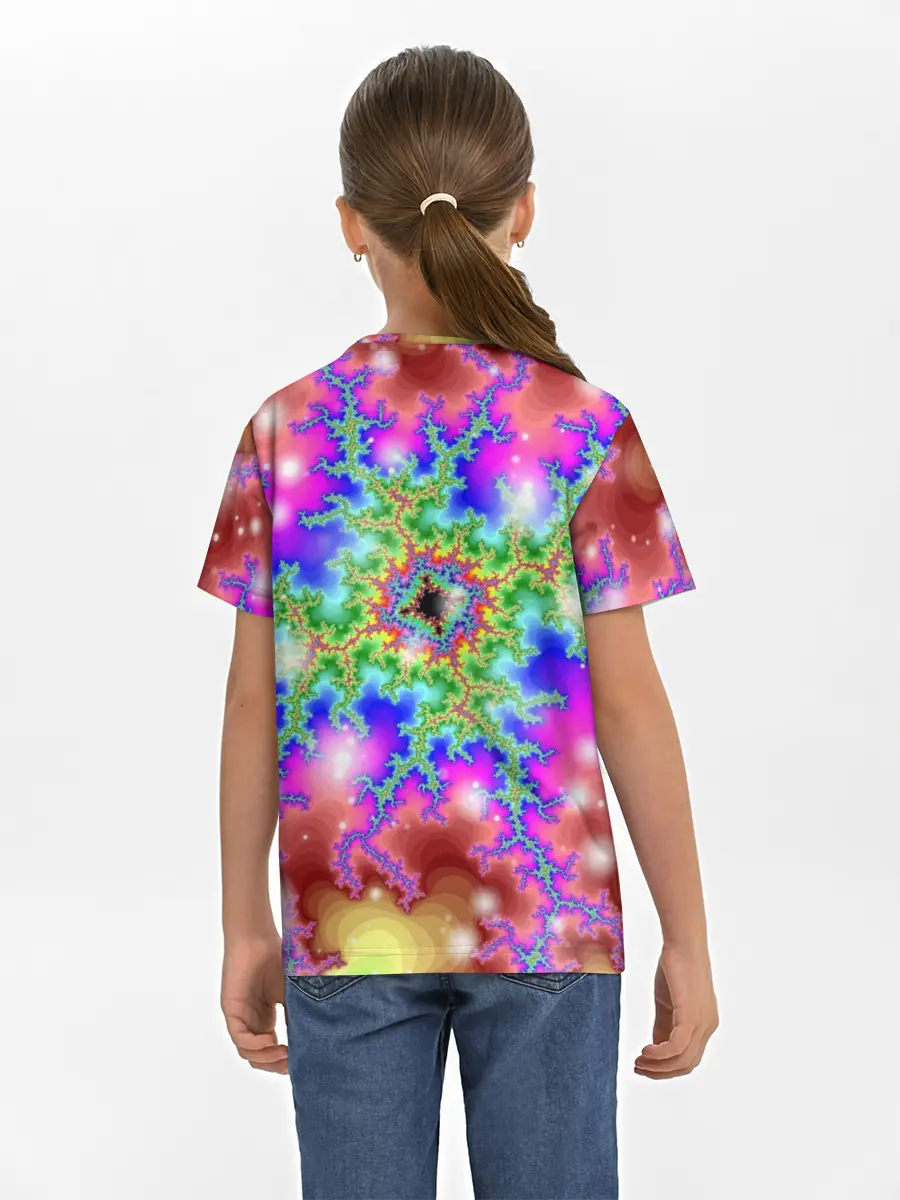 Детская базовая футболка / Абстракция