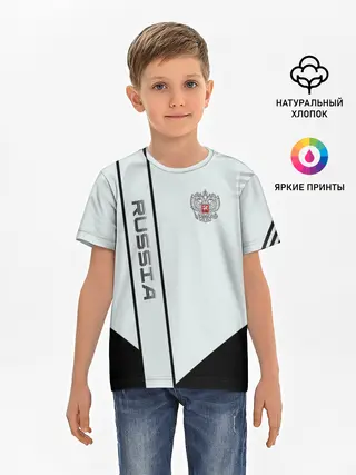 Детская базовая футболка / Russia