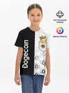 Детская базовая футболка / DOGECOIN / DOGE / КАРМАН