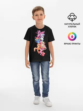 Детская базовая футболка / My Little Pony