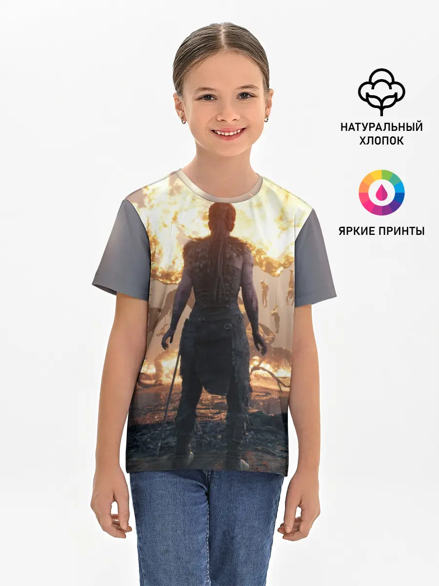 Детская базовая футболка / HellBlade