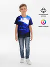 Детская базовая футболка / Космический закат