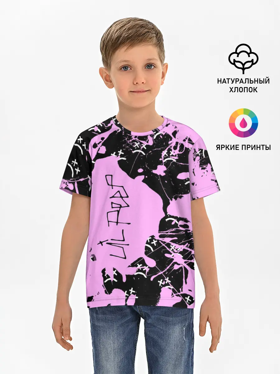 Детская базовая футболка / LIL PEEP