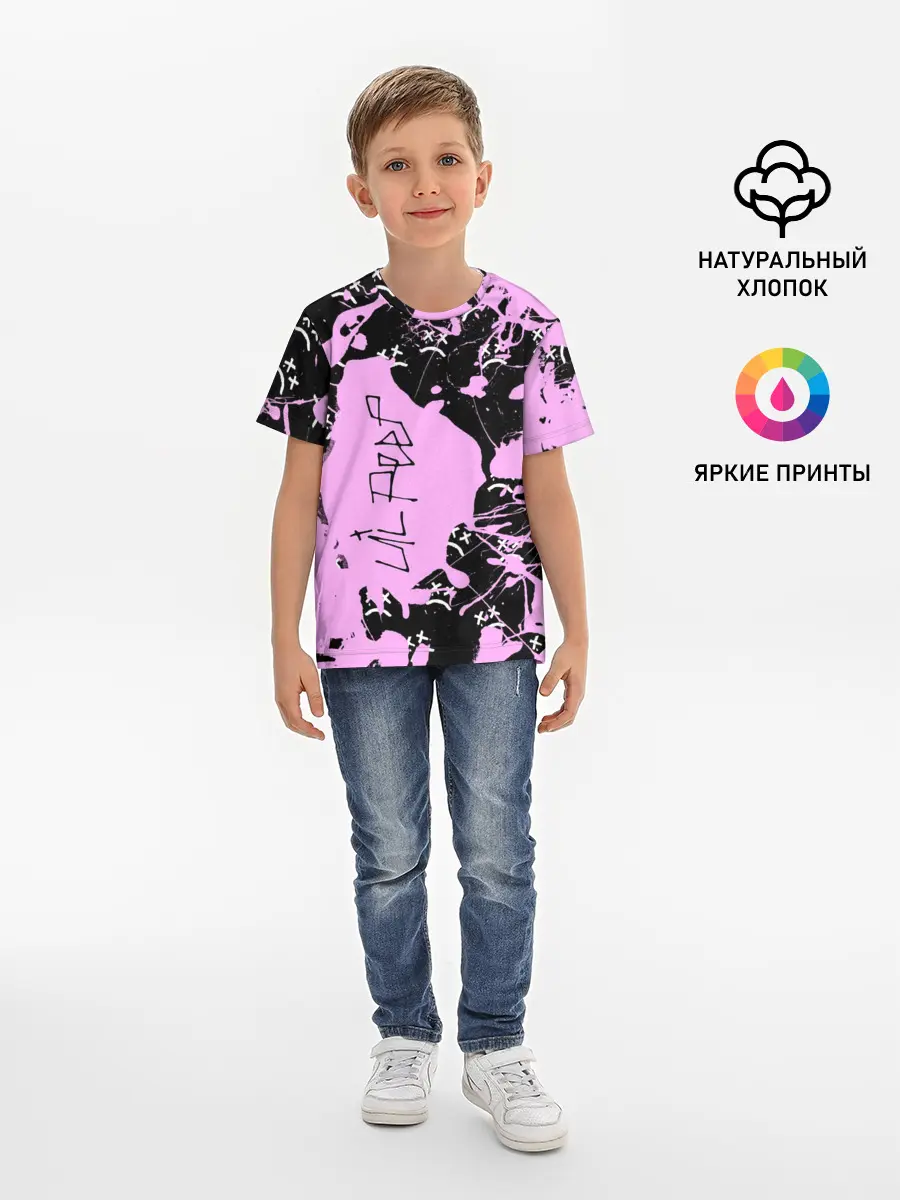 Детская базовая футболка / LIL PEEP