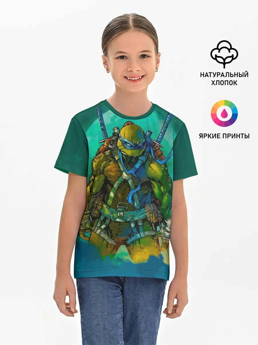 Детская базовая футболка / Черепашки ниндзя