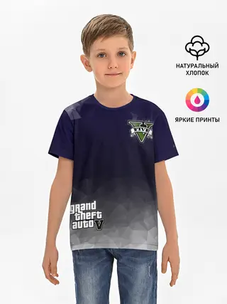 Детская базовая футболка / GTA V
