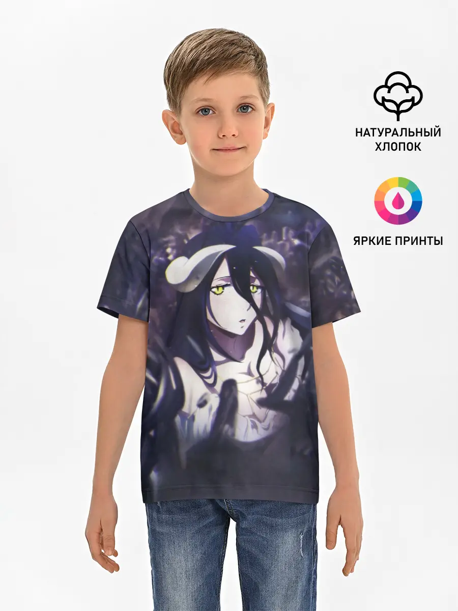 Детская базовая футболка / Оверлорд аниме