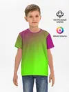 Детская базовая футболка / Кислотная