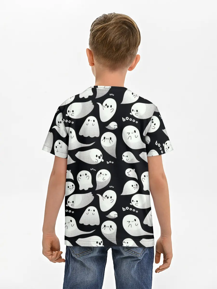 Детская базовая футболка / Boo | Привидения