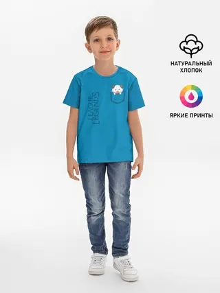 Детская базовая футболка / Poro Pocket Tee