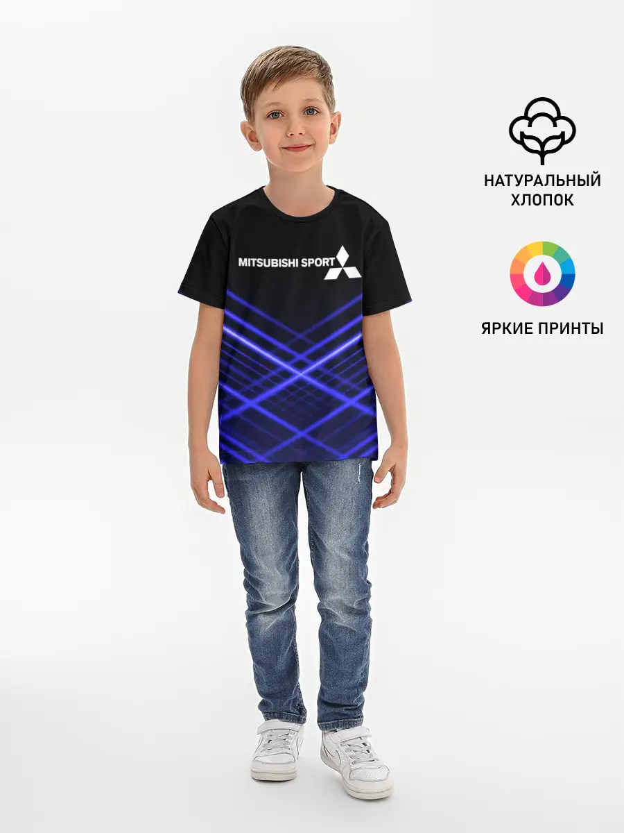 Детская базовая футболка / MITSUBISHI