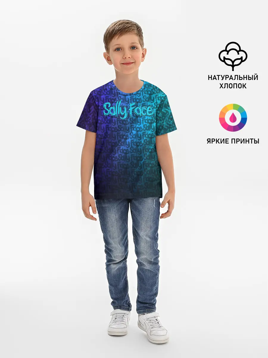 Детская базовая футболка / Sally Face