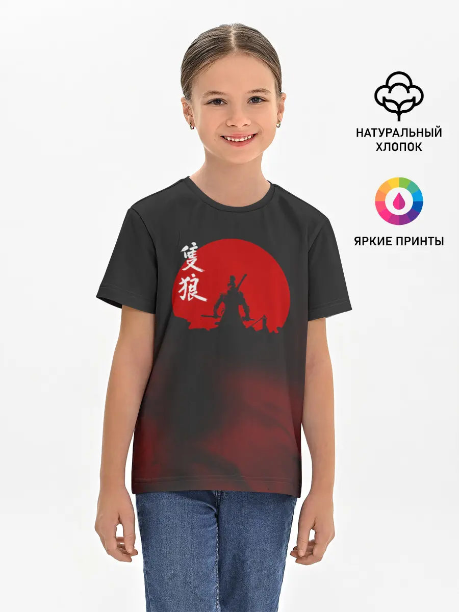 Детская базовая футболка / Sekiro: Shadows Die Twice