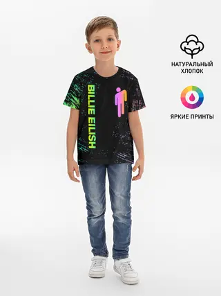 Детская базовая футболка / BILLIE EILISH