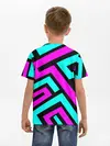 Детская базовая футболка / Abstract Background 4