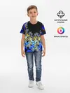 Детская базовая футболка / Фрактальная материя l Fractal