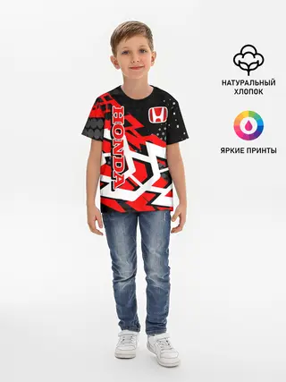 Детская базовая футболка / Honda