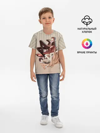 Детская базовая футболка / Дазай и ЧУя