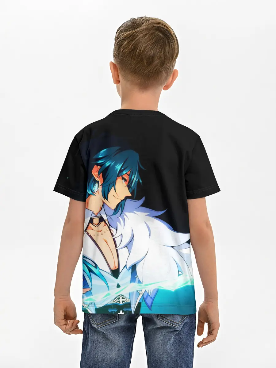 Детская базовая футболка / Genshin Impact - Кэйа
