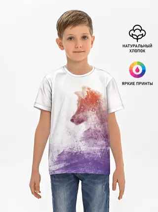 Детская базовая футболка / ВОЛК