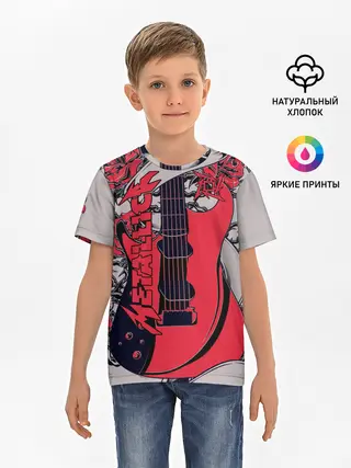 Детская базовая футболка / Metallica