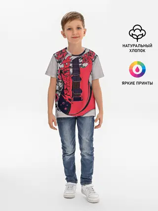 Детская базовая футболка / Metallica