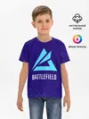 Детская базовая футболка / Батлфилд 2042 - Гранж