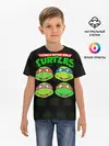Детская базовая футболка / Черепашки-Ниндзя