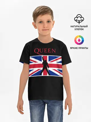 Детская базовая футболка / Queen