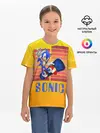 Детская базовая футболка / Sonic - Соник