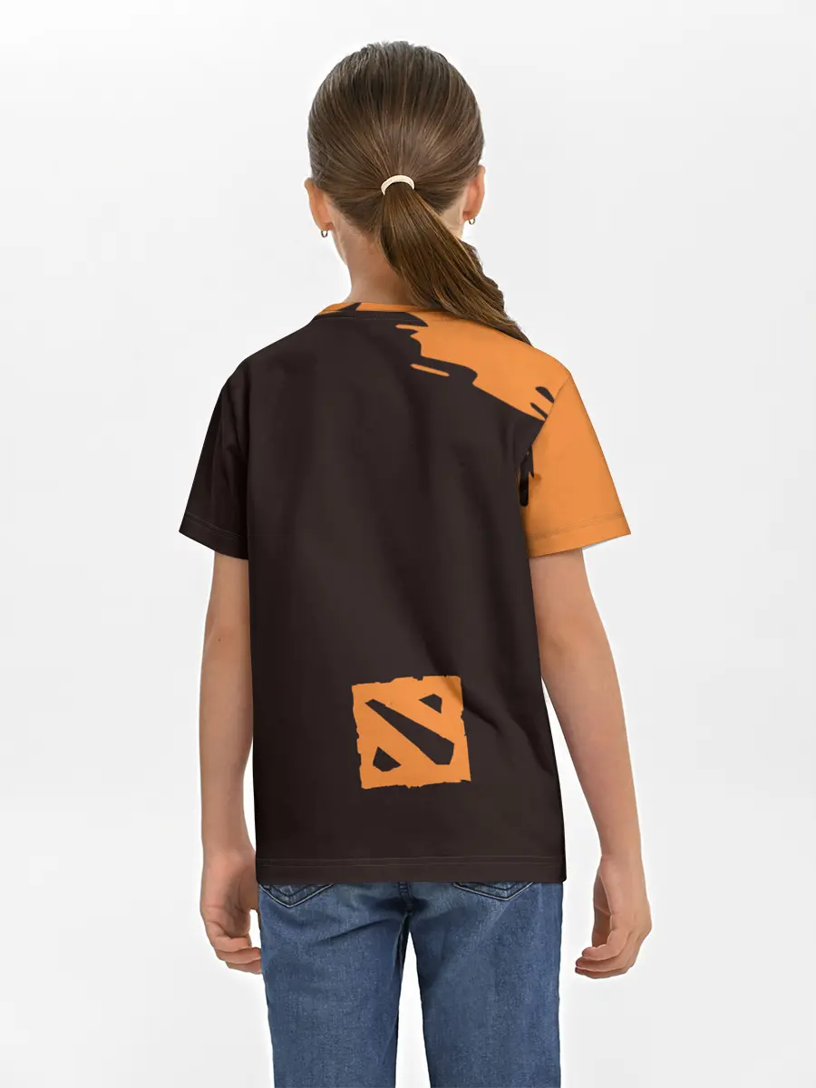Детская базовая футболка / Огр | Dota 2