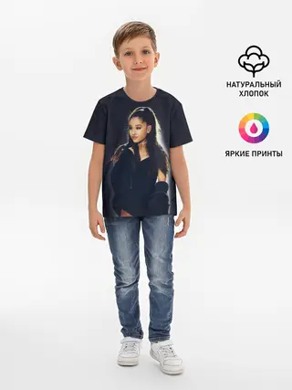 Детская базовая футболка / Ariana Grande
