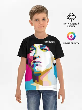 Детская базовая футболка / Eminem