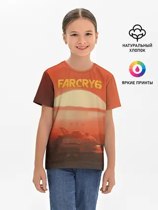 Детская базовая футболка / Far Cry 6 - Libertad